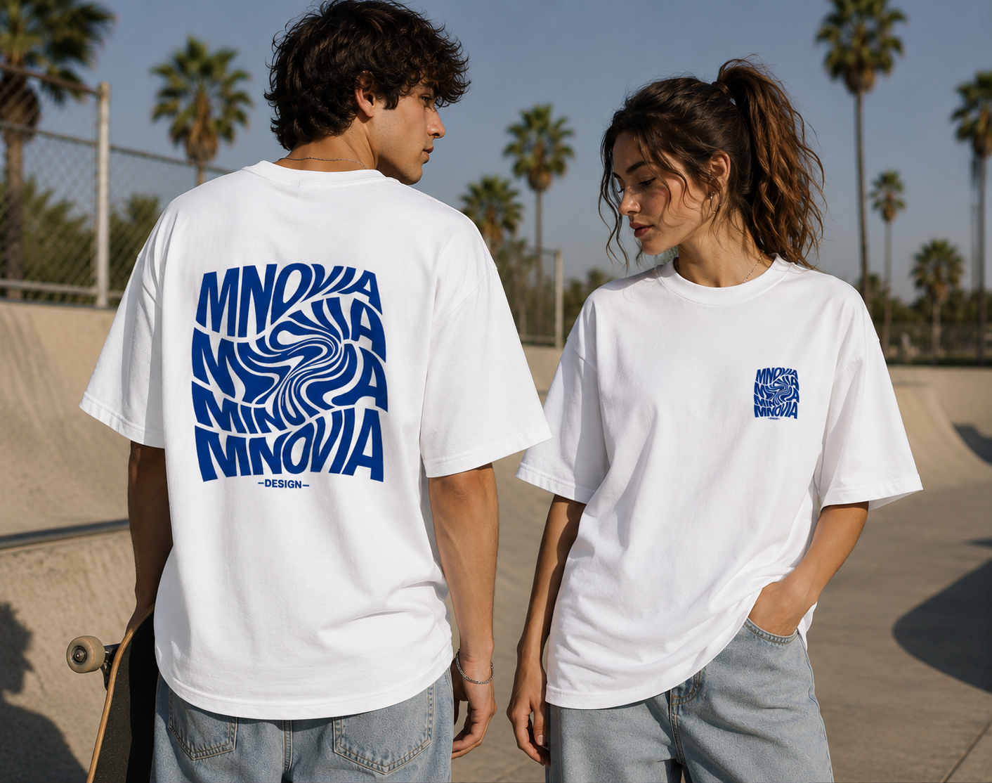 Mnova Unisex Oversized Standard T-Shirt