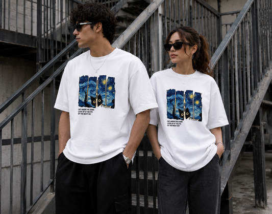 Starry Dreams Unisex Oversized Standard T-Shirt