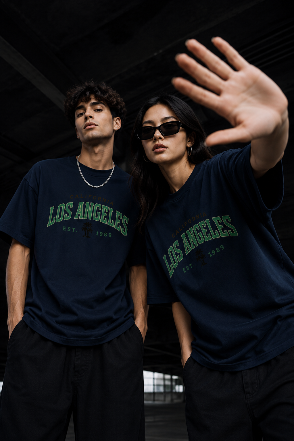 Los Angeles Unisex Terry Oversized Tee