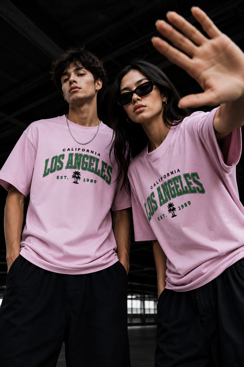 Los Angeles Unisex Terry Oversized Tee