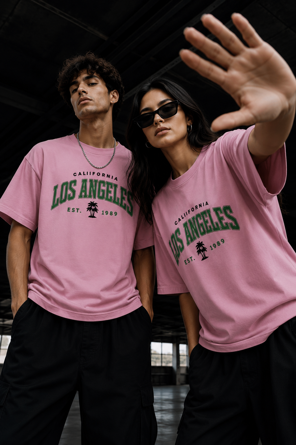 Los Angeles Unisex Terry Oversized Tee