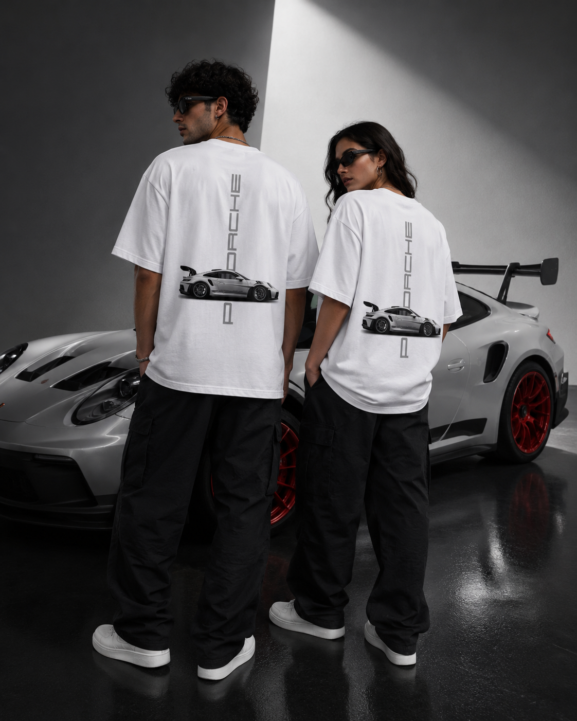 Porsche GT Street Unisex Oversized Standard T-Shirt
