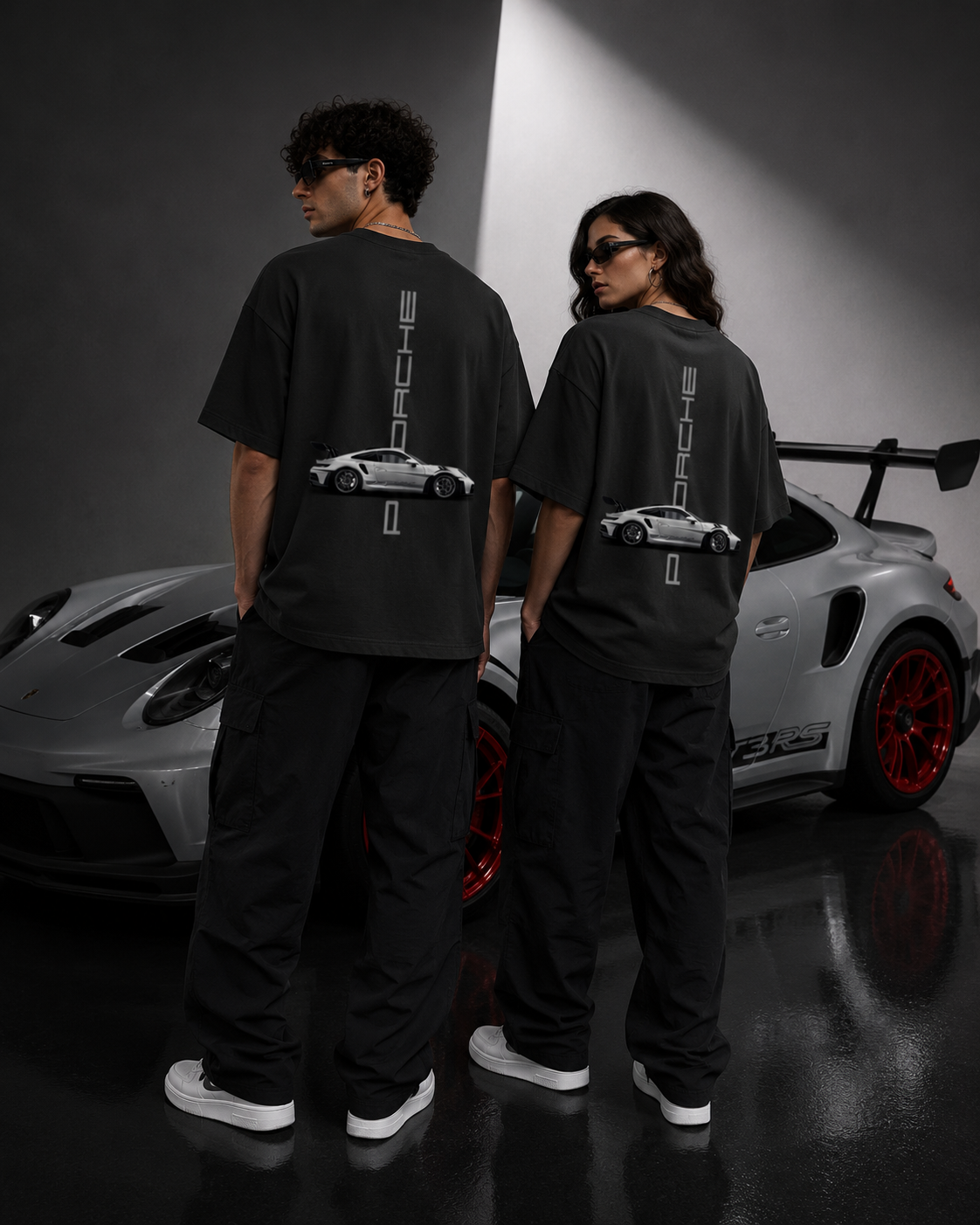 Porsche GT Street Unisex Oversized Standard T-Shirt