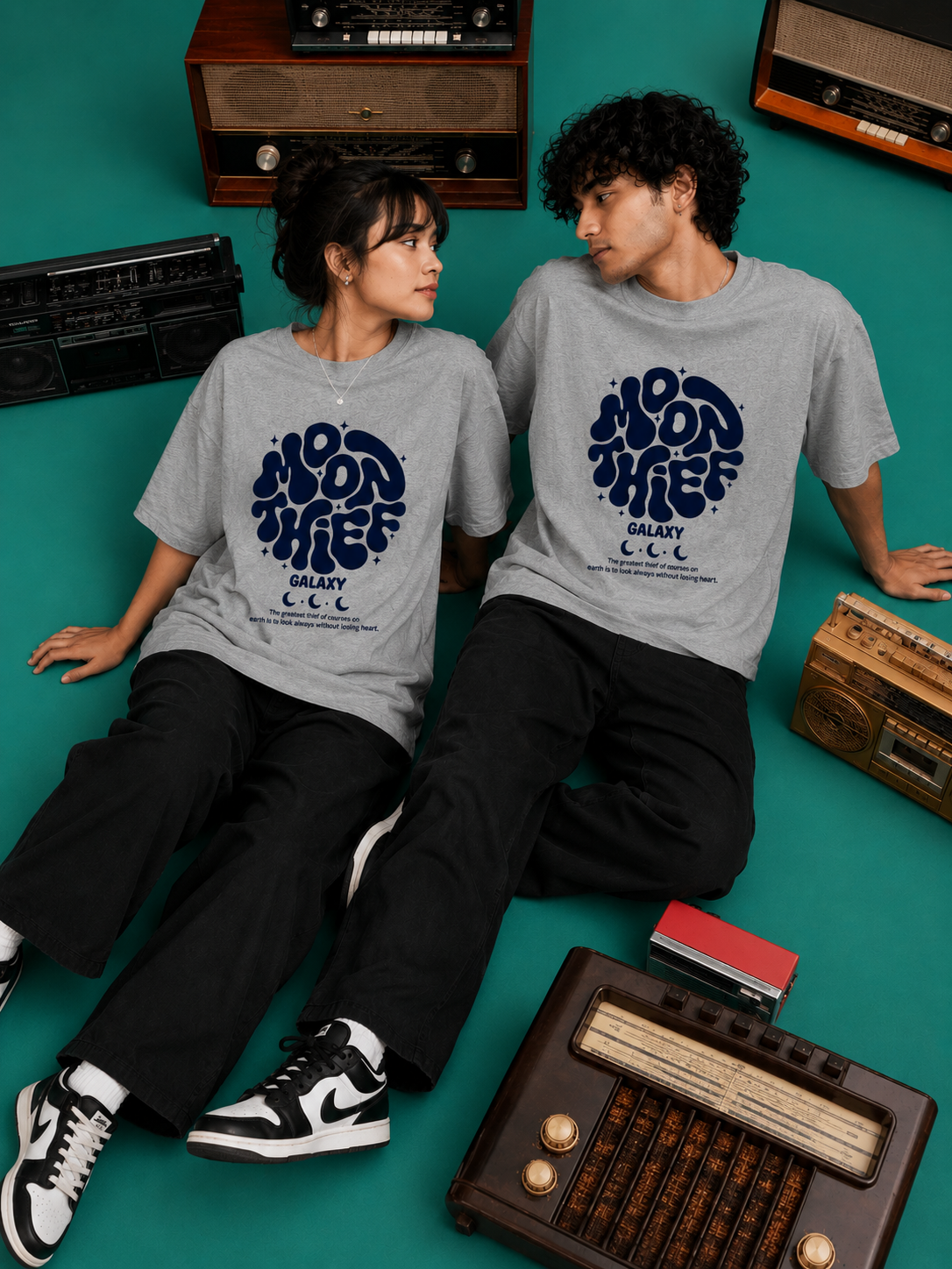 Moon Thief Unisex Oversized Standard T-Shirt