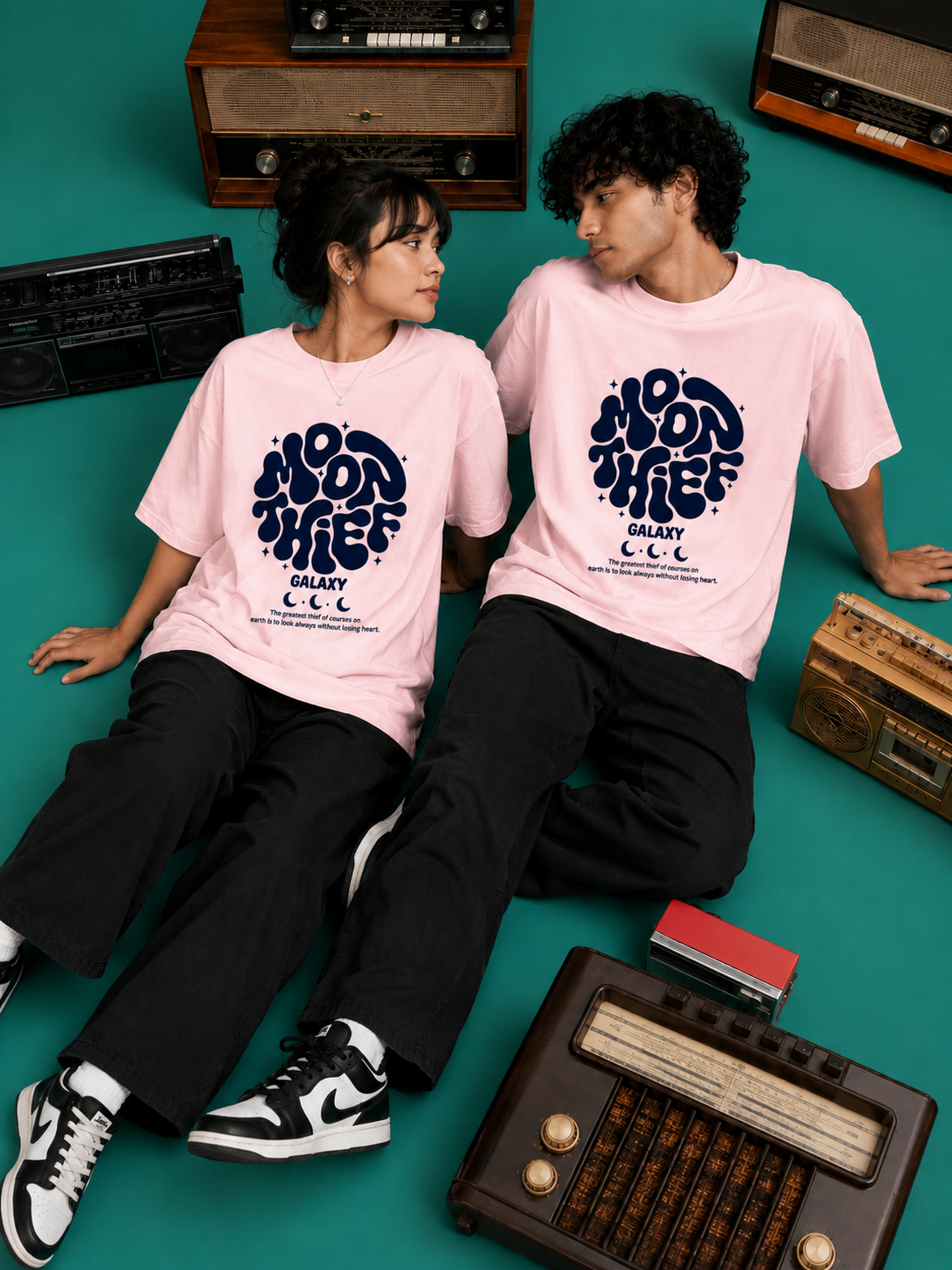 Moon Thief Unisex Oversized Standard T-Shirt