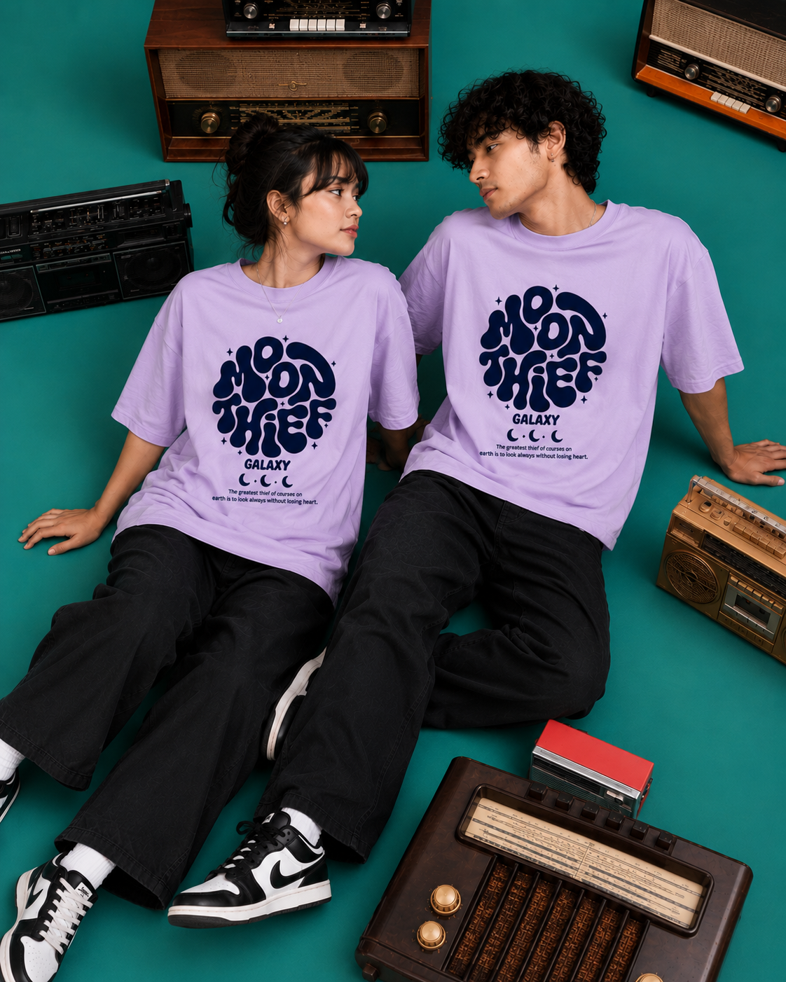 Moon Thief Unisex Oversized Standard T-Shirt