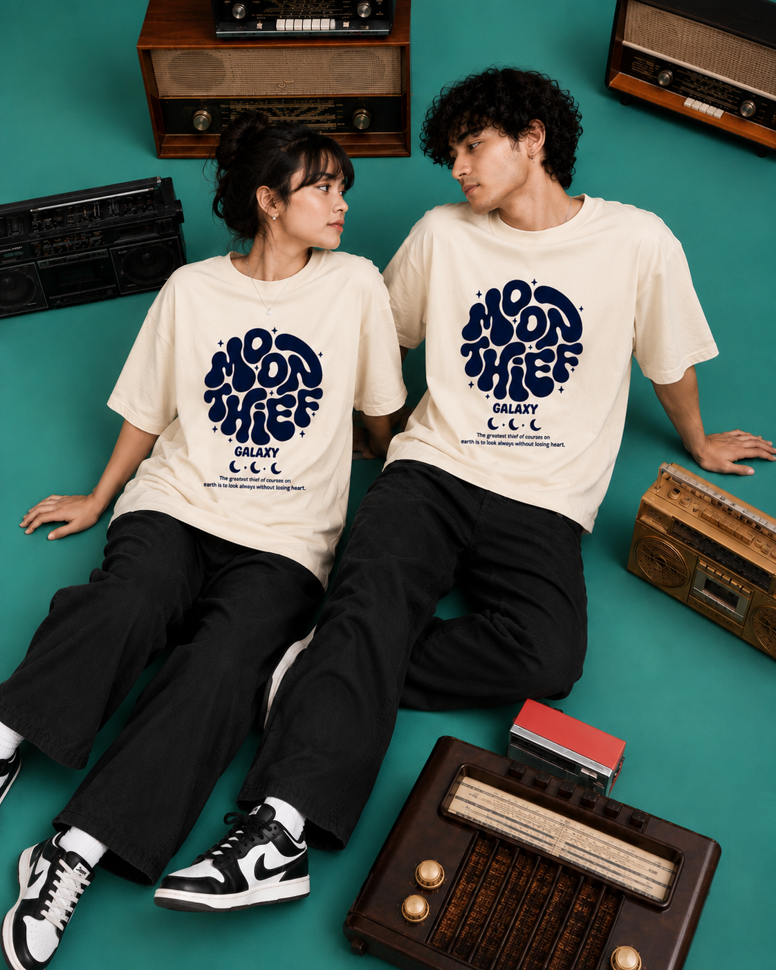 Moon Thief Unisex Oversized Standard T-Shirt
