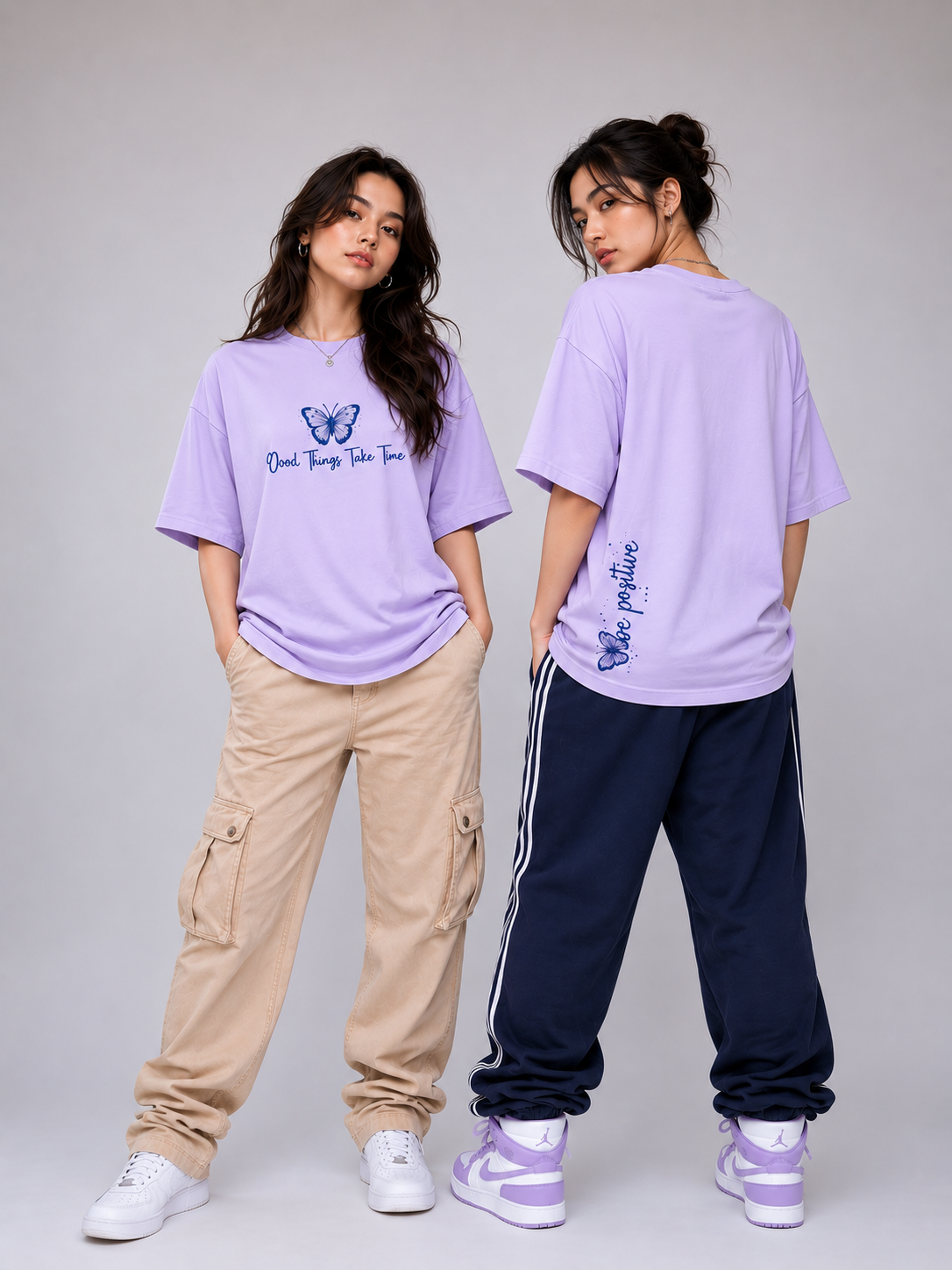 Good Things Take Time Unisex Oversized Standard T-Shirt