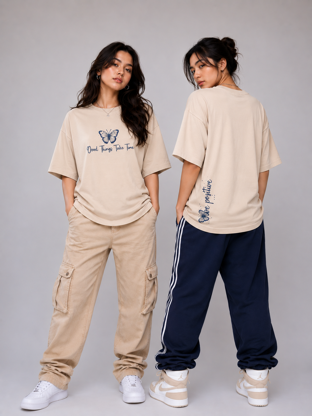 Good Things Take Time Unisex Oversized Standard T-Shirt