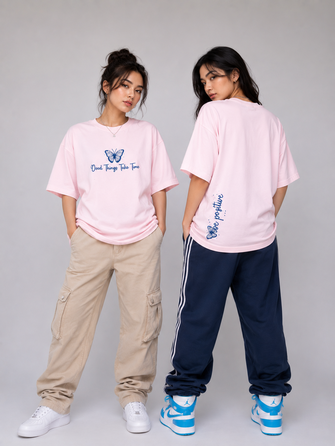 Good Things Take Time Unisex Oversized Standard T-Shirt