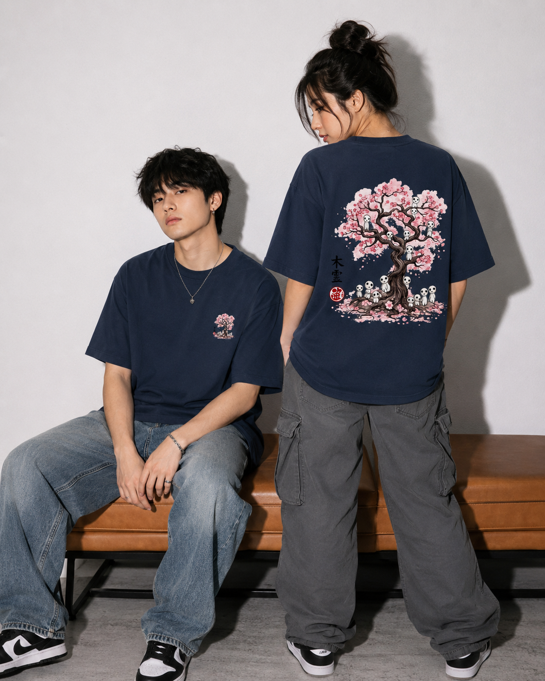 Kodama Bloom Unisex Oversized Standard T-Shirt