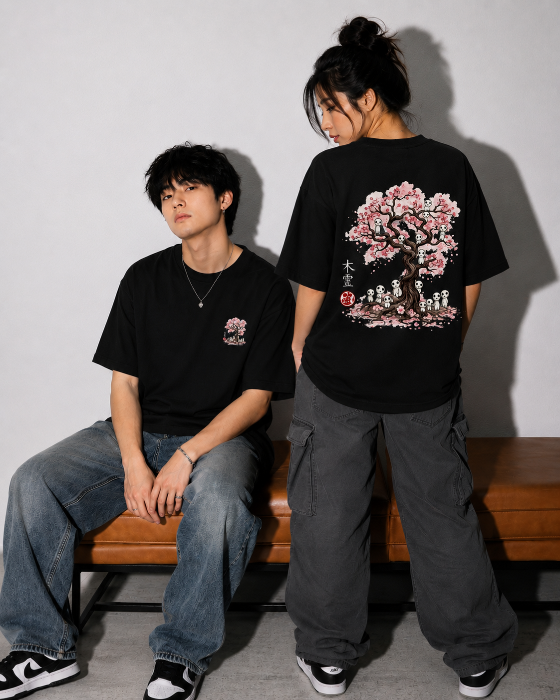 Kodama Bloom Unisex Oversized Standard T-Shirt