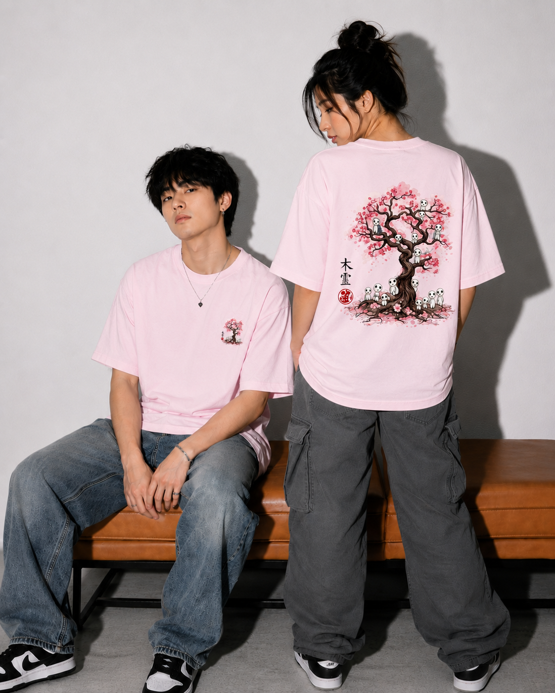 Kodama Bloom Unisex Oversized Standard T-Shirt