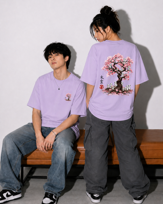 Kodama Bloom Unisex Oversized Standard T-Shirt