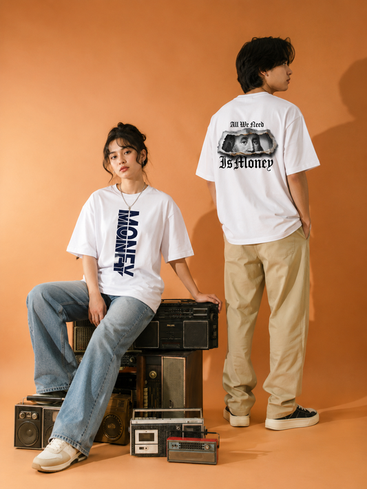 Money Unisex Oversized Classic T-Shirt