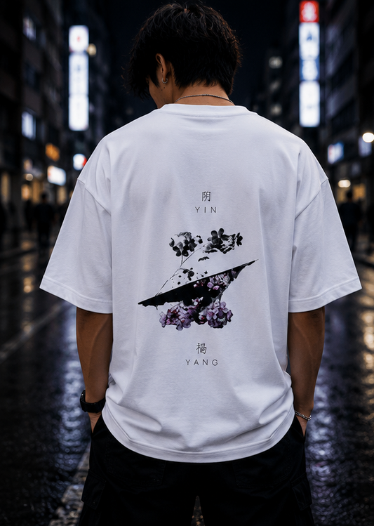 Yin & Yam Unisex Oversized Classic T-Shirt