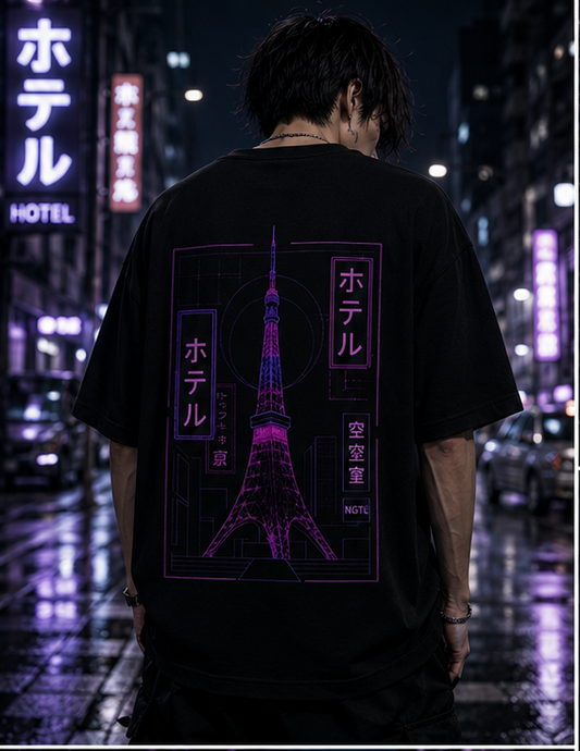 NEO-TOKYO OVERSIZED Unisex Terry Oversized Tee