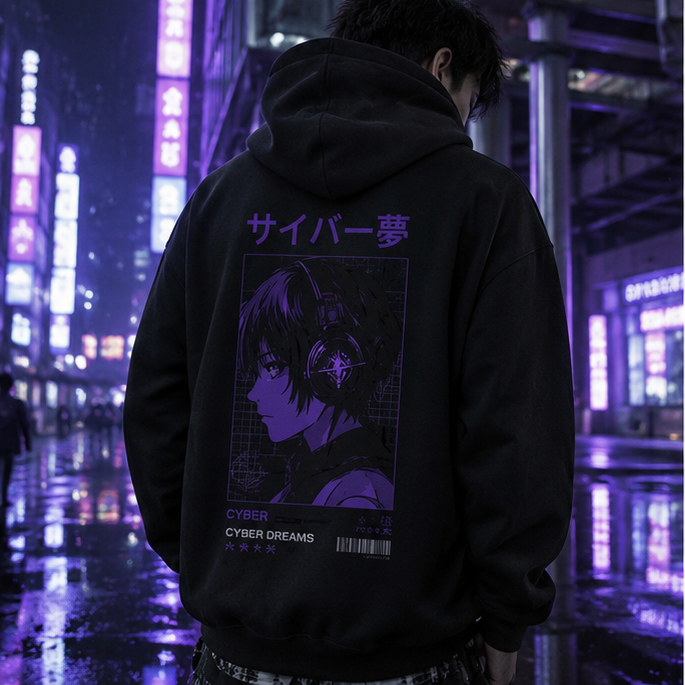 Zeyvo Cyber Dreams Unisex Hoodie