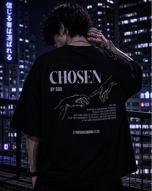 CHOSEN BY GOD Unisex Oversized Standard T-Shirt