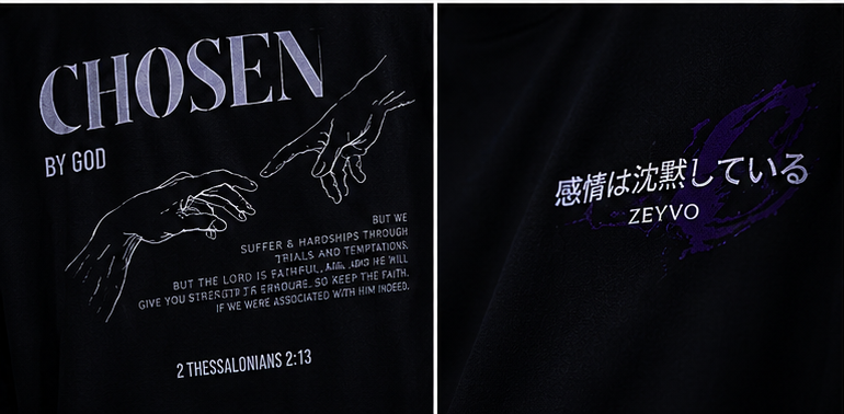 CHOSEN BY GOD Unisex Oversized Standard T-Shirt